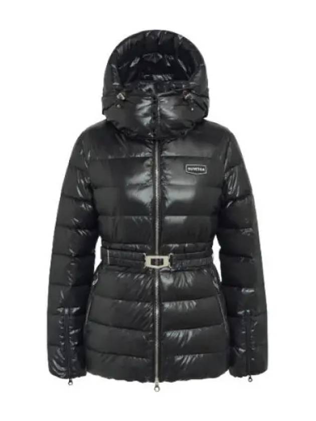 Pi a black women s down jacket padding - DUVETICA - BALAAN 1