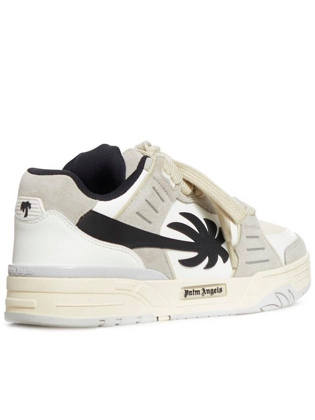 Venice suede low top sneakers white gray - PALM ANGELS - BALAAN 4