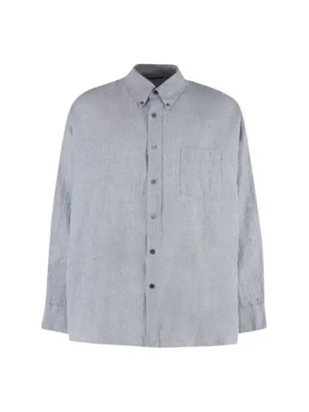 Burrow Sisker Button Long Sleeve Shirt Sky Blue - OUR LEGACY - BALAAN 2