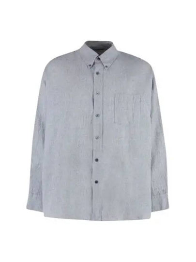 Burrow Sisker Button Long Sleeve Shirt Sky Blue - OUR LEGACY - BALAAN 2