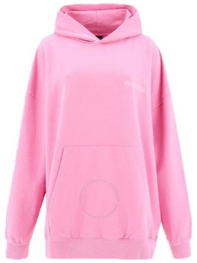 Logo Print Hoodie Pink - BALENCIAGA - BALAAN 2