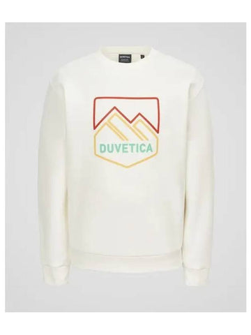 Points 5 Myrtos M Light Cream Men s Sweatshirt - DUVETICA - BALAAN 1