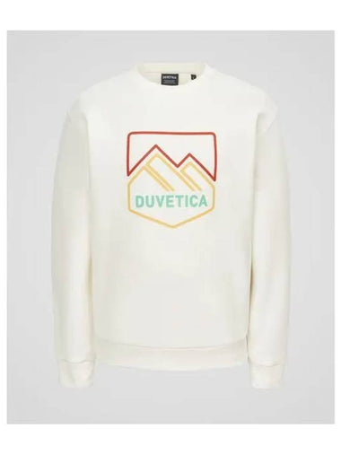 Points 5 Myrtos M Light Cream Men s Sweatshirt - DUVETICA - BALAAN 1