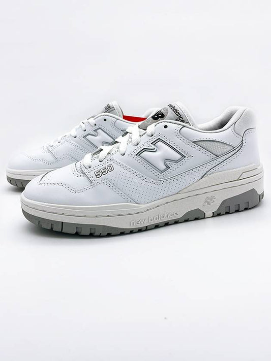 550 2E Wide Low Top Sneakers White - NEW BALANCE - BALAAN.