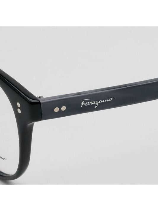 Ferragamo glasses frame SF2911 004 round horn rim men women fashion - SALVATORE FERRAGAMO - BALAAN 2