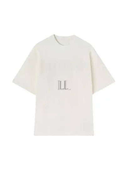 Logo Print Short Sleeve T-Shirt White - JIL SANDER - BALAAN 2