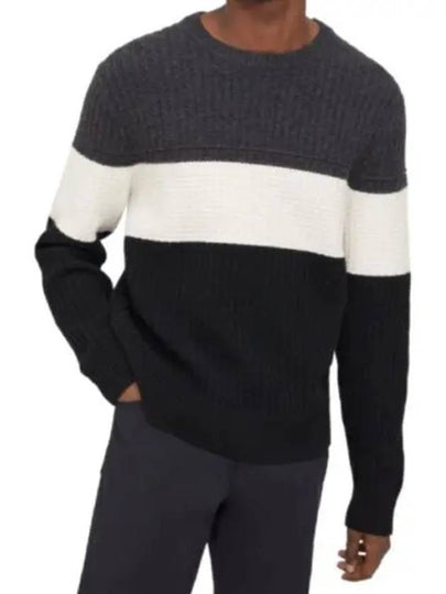 Wool Cashmere Lamar Crewneck Knit Top - THEORY - BALAAN 2