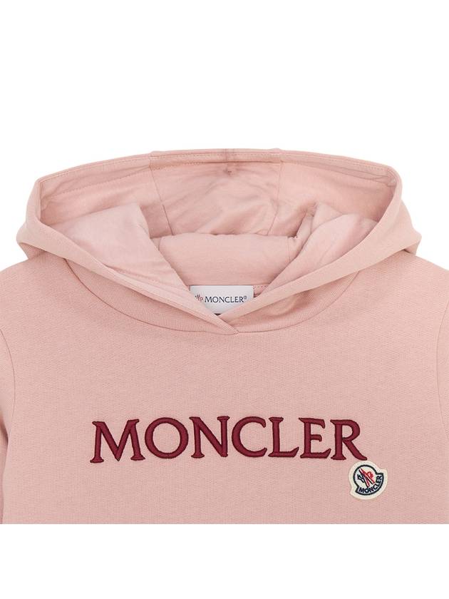 Kids brushed hoodie 8G00014 899PS 500 12A14A Adults can wear - MONCLER - BALAAN 3