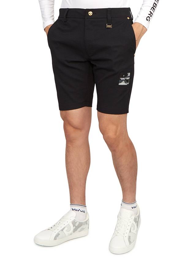 Golf Wear Men s Shorts MLM 3B AT15 BLACK - MARK & LONA - BALAAN 6