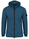 Comfort Tech Composite Polartec Hooded Jacket Mid Blue - STONE ISLAND - BALAAN 2