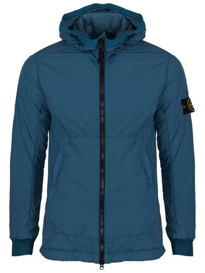 Comfort Tech Composite Polartec Hooded Jacket Mid Blue - STONE ISLAND - BALAAN 2