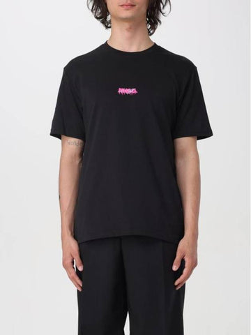 Short Sleeve T-Shirt 50509966 001 Black - HUGO BOSS - BALAAN 1