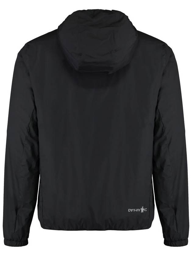 Men's Bissen Zip-Up Hoodie Black - MONCLER - BALAAN 3