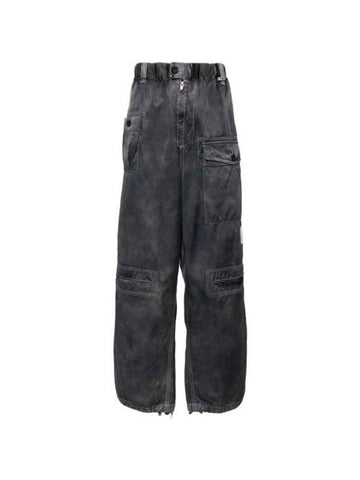 Maison Straight Pants A12PT041 BLACK GRAY - MAISON MIHARA YASUHIRO - BALAAN 1