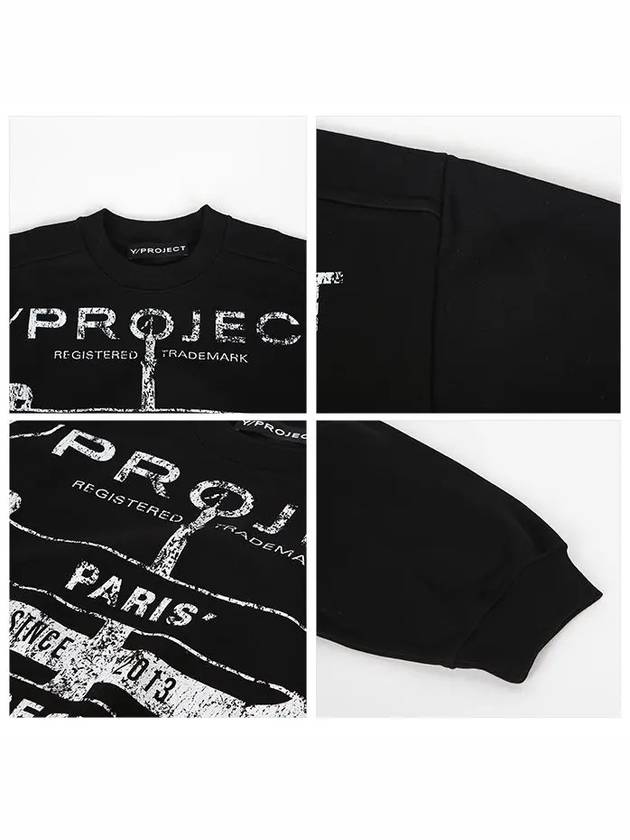 SWEAT50 S24 BLACK Marie Sweatshirt - Y/PROJECT - BALAAN 4