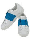 Hidden Low Top Sneakers White Blue - VALENTINO - BALAAN 4