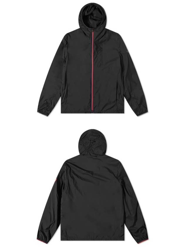 Amastan hooded jacket black - MONCLER - BALAAN 5