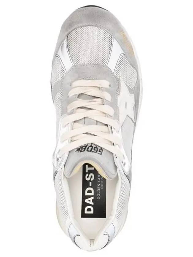 Dad Running Suede Sneakers Grey - GOLDEN GOOSE - BALAAN 4