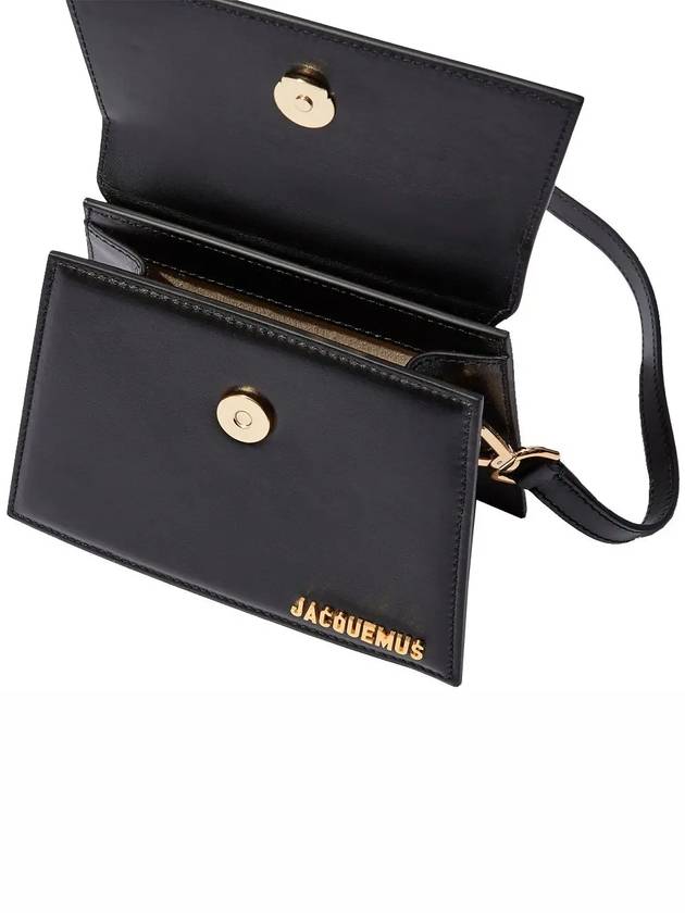 Le Chiquito Moyen Medium Leather Tote Bag Black - JACQUEMUS - BALAAN 5