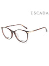 Glasses Frame VES A85F 0722 Round Titanium Men Women - ESCADA - BALAAN 2