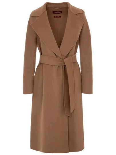 Cles Wool Cashmere Single Coat Camel - MAX MARA - BALAAN 2