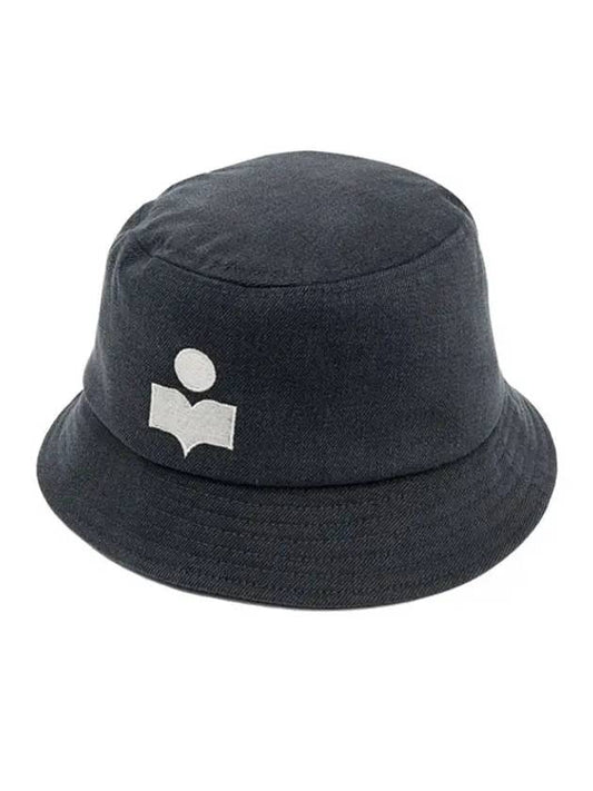 Logo Embroidered Bucket Hat CU001XHAA1C10J - ISABEL MARANT - BALAAN.