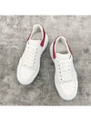 Court Trainer Glitter Tab Low Top Sneakers White - ALEXANDER MCQUEEN - BALAAN 6