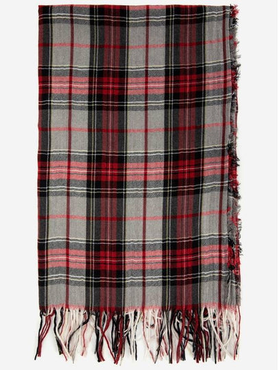 red check scarf - DRIES VAN NOTEN - BALAAN 2