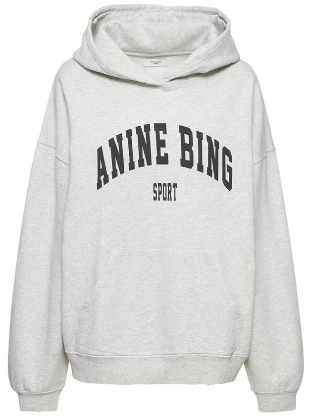 Hobby Hooded Top Gray - ANINE BING - BALAAN 1