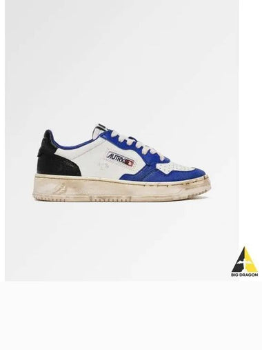 Medalist vintage sneakers in leather blue and black - AUTRY - BALAAN 1