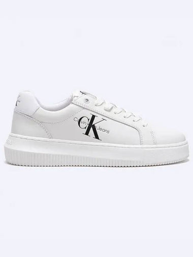 Women's Malmo Low Top Sneakers White - CALVIN KLEIN - BALAAN 1