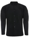 Homme Pliss Issey Miyake Cardigan HP48JJ111 15 BLACK - ISSEY MIYAKE - BALAAN 2