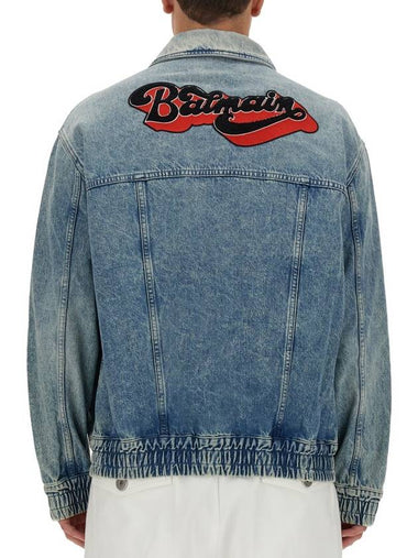 23 fw Denim Jacket BH1TC251DD536FF B0040469902 - BALMAIN - BALAAN 1