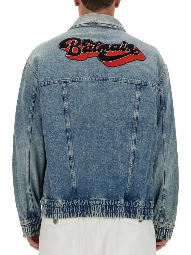 23 fw Denim Jacket BH1TC251DD536FF B0040469902 - BALMAIN - BALAAN 4