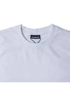 Women's Ava Mini Logo Short Sleeve T-Shirt White - JACQUEMUS - BALAAN.