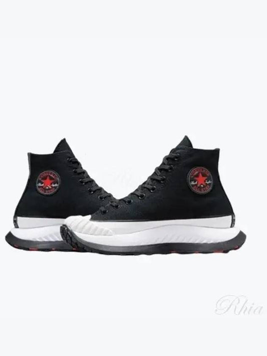 Chuck 70 AT CX Black High Top Canvas Shoes A05549C - CONVERSE - BALAAN 1