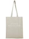 Men s Logo Lettering Dove Tote Bag SNW 406 - STUDIO NICHOLSON - BALAAN 2