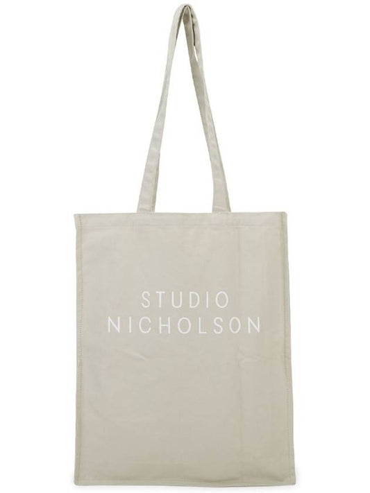 Men s Logo Lettering Dove Tote Bag SNW 406 - STUDIO NICHOLSON - BALAAN 2