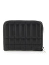 Lola Quilted Zip Round Coin Card Wallet Black - BURBERRY - BALAAN 4