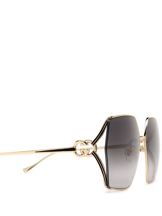 Eyewear Interlocking G Sunglasses Gold - GUCCI - BALAAN 4