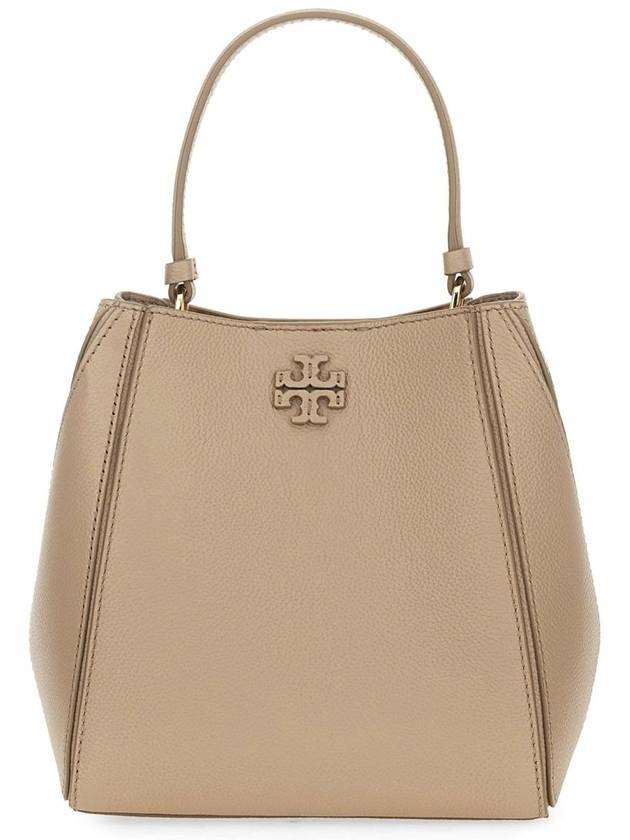 Mcgraw Logo Small Bucket Bag Fresh Clay - TORY BURCH - BALAAN 2