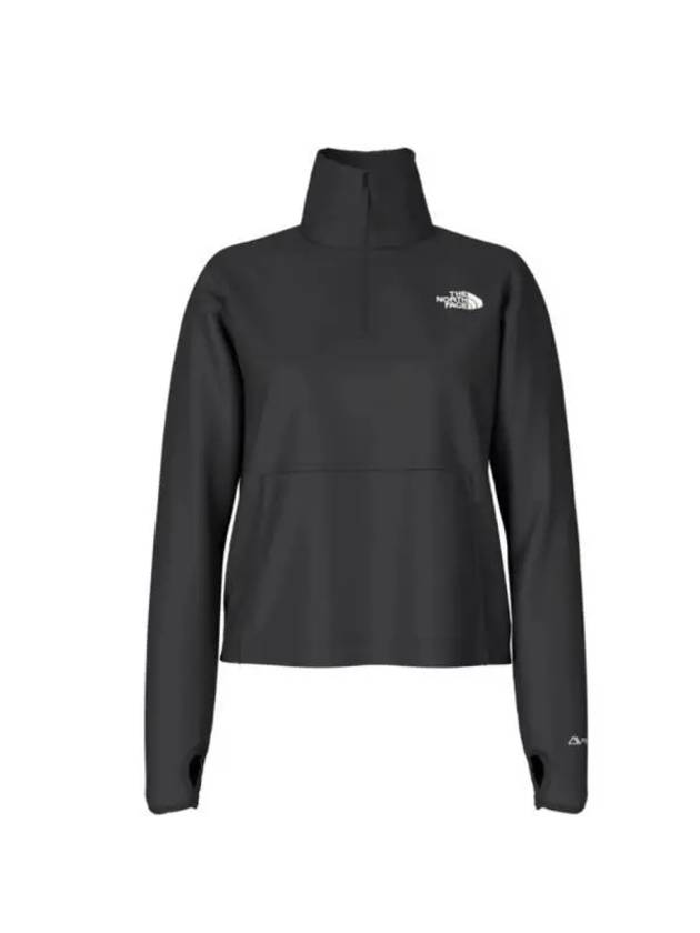 Women's Alpine Polartec 100 Half Zip Up Sweatshirt Black - THE NORTH FACE - BALAAN 1