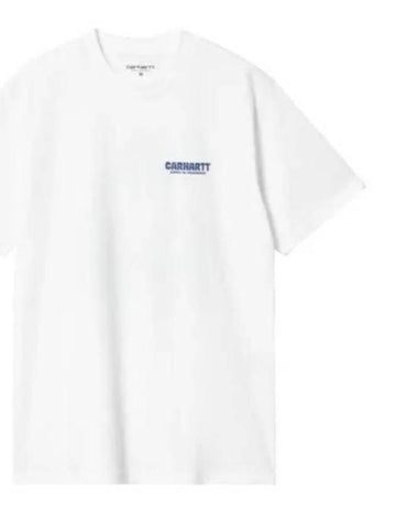 Trade Short Sleeve T-Shirt White - CARHARTT WIP - BALAAN 1