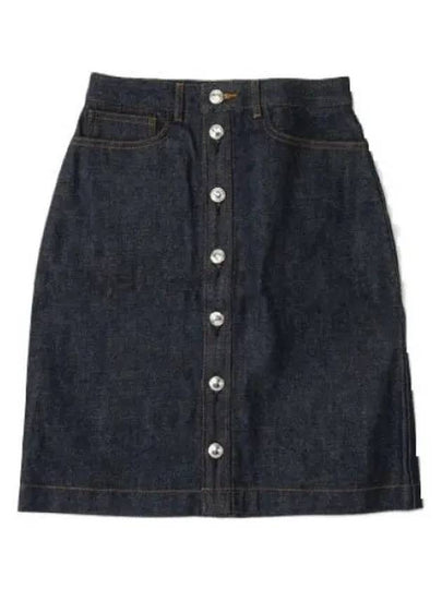 Women's Therese A-Line Skirt Indigo - A.P.C. - BALAAN 2