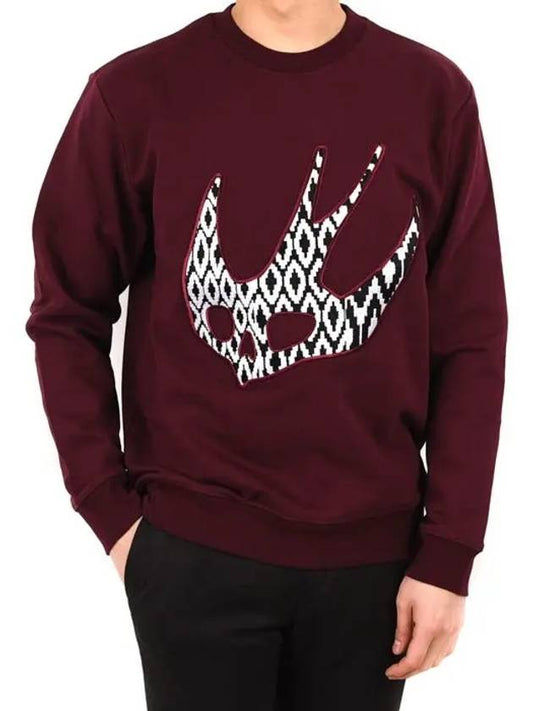 McCue swallow embroidery sweatshirt 348190 - ALEXANDER MCQUEEN - BALAAN 2