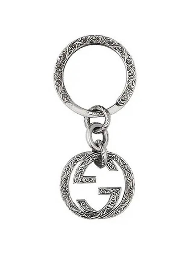 Interlocking G key ring silver - GUCCI - BALAAN 3