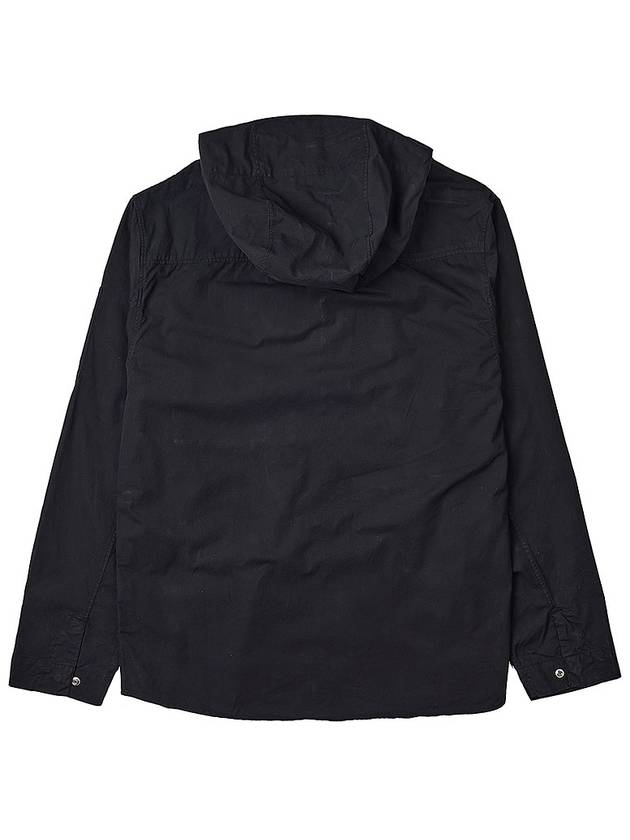 Gabardine Lens Long Sleeve Anorak Black - CP COMPANY - BALAAN 3