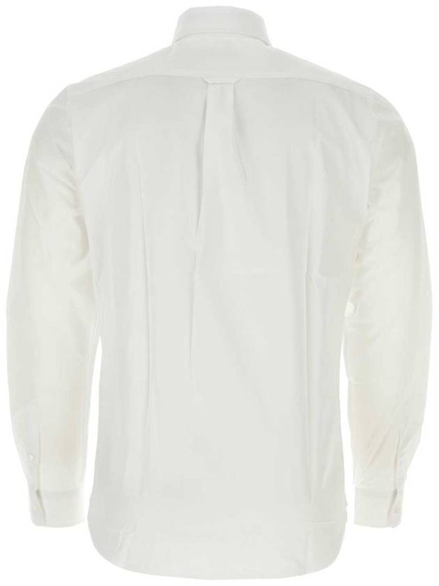 Fox Head Long Sleeve Shirt White - MAISON KITSUNE - BALAAN 3