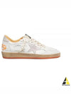 Ball Star Wishes Leather Low Top Sneakers Orange - GOLDEN GOOSE - BALAAN 2