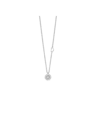 Margherita Diamonds 8mm Necklace White Gold - DAMIANI - BALAAN 2